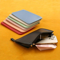 Men's Long Zipper Wallet Clutch Phone Handbag Multifunctional Bag