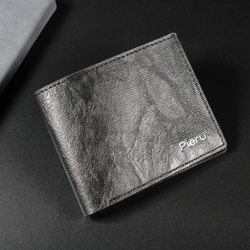 Men's Wallet Large Capacity Youth Money Clip Short Ticket Holder