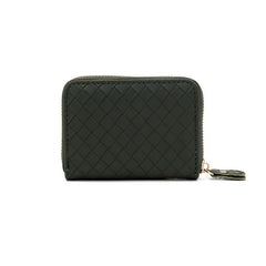 Braided Pattern Card Bag Large Capacity Credit Card Holder