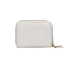 Braided Pattern Card Bag Large Capacity Credit Card Holder