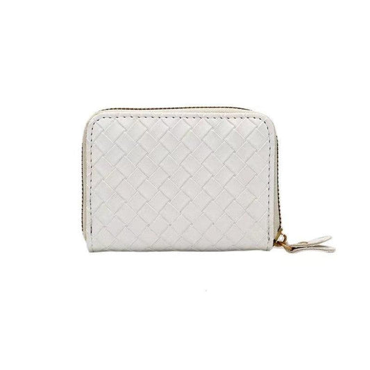 Braided Pattern Card Bag Large Capacity Credit Card Holder