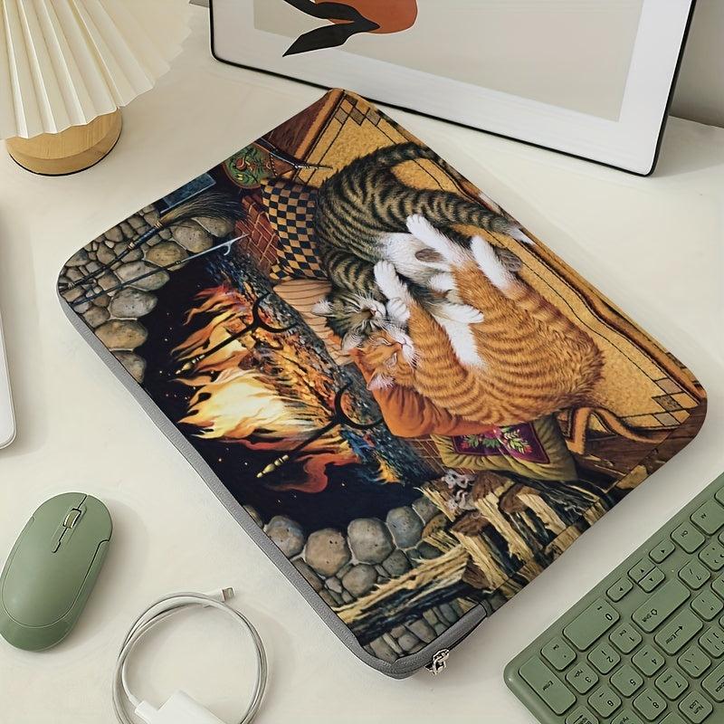 Soft Laptop Sleeve Cover Bag Tablet Leather Case