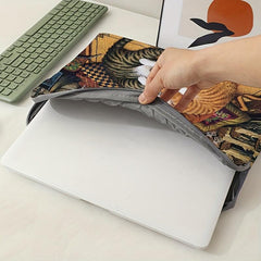 Soft Laptop Sleeve Cover Bag Tablet Leather Case