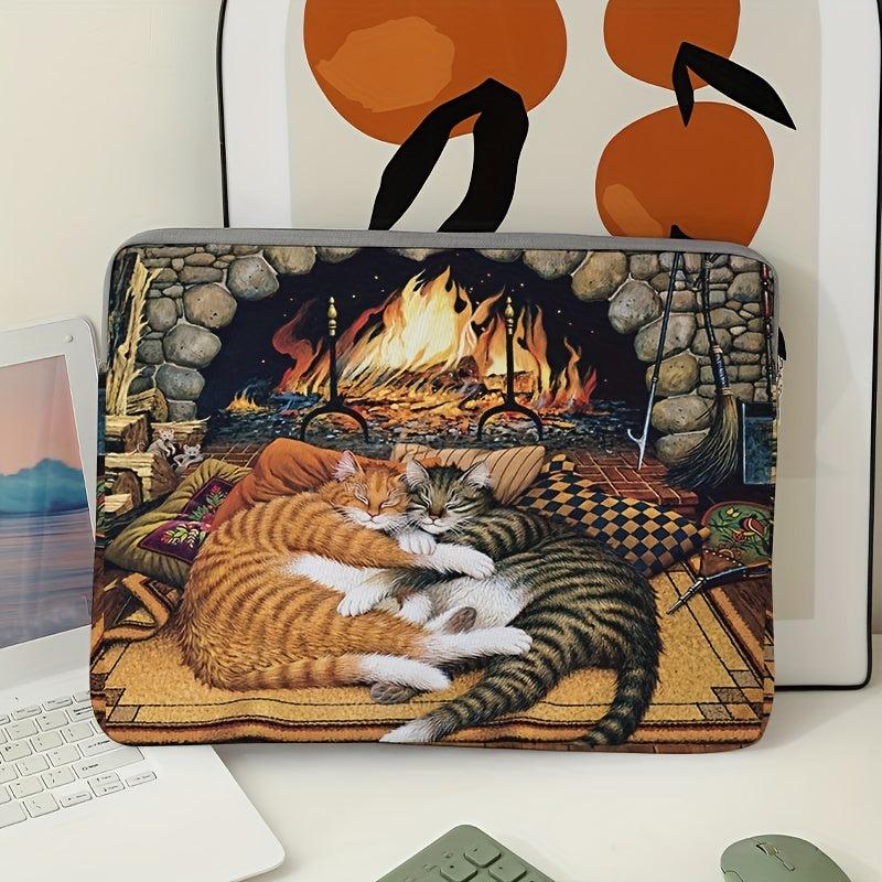 Soft Laptop Sleeve Cover Bag Tablet Leather Case
