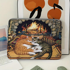 Soft Laptop Sleeve Cover Bag Tablet Leather Case
