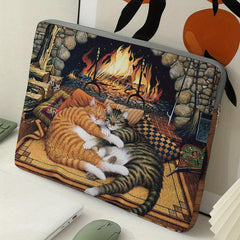 Soft Laptop Sleeve Cover Bag Tablet Leather Case