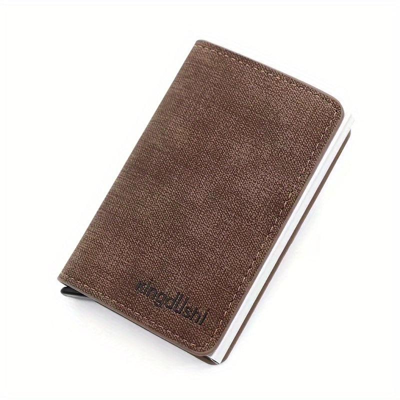 Pop up Card Bag Thin Credit Card Holder Large Capacity Card Bag