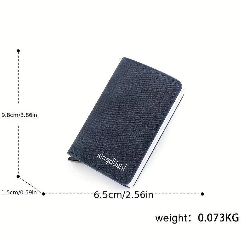 Pop up Card Bag Thin Credit Card Holder Large Capacity Card Bag