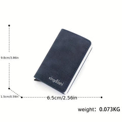 Pop up Card Bag Thin Credit Card Holder Large Capacity Card Bag