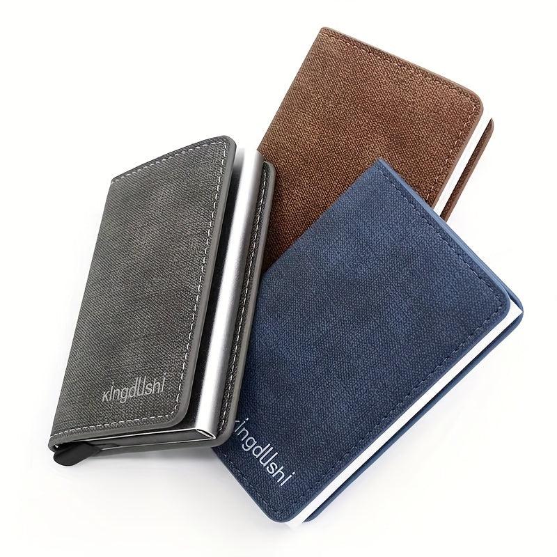 Pop up Card Bag Thin Credit Card Holder Large Capacity Card Bag