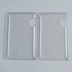 2pcs Transparent Card Holders Stick On Phone Back Card Holder