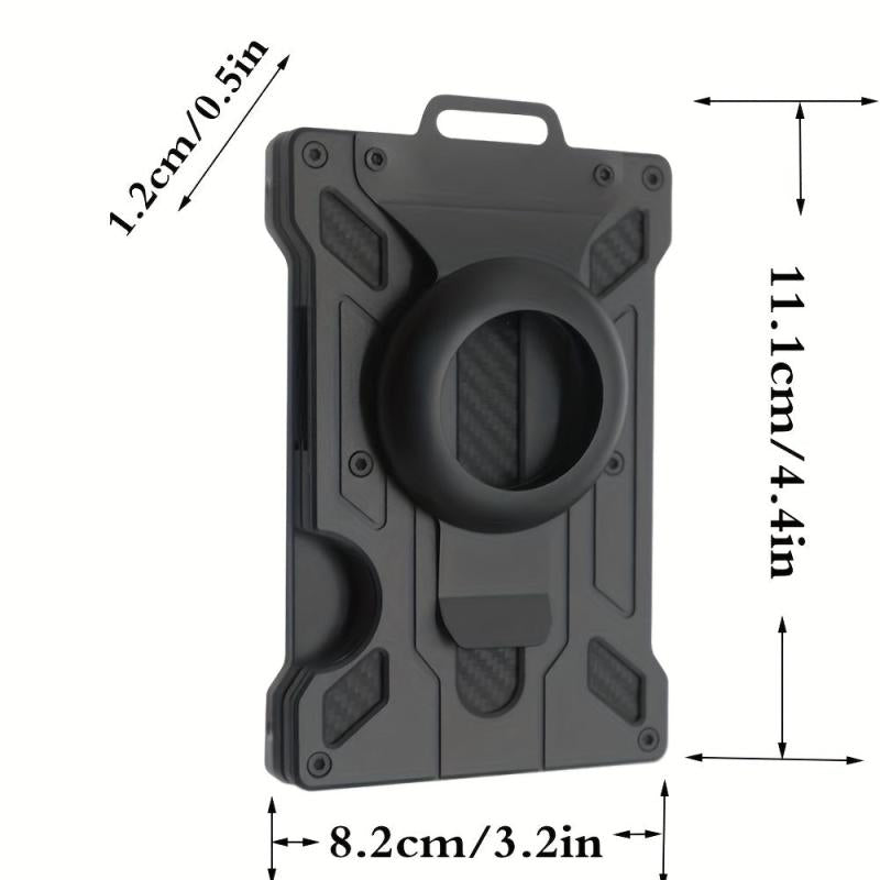 RFID Blocking Aluminum Card Holder Metal Wallet for Credit Card Bank Card