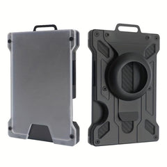 RFID Blocking Aluminum Card Holder Metal Wallet for Credit Card Bank Card