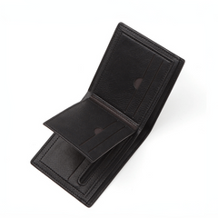 Men's RFID Blocking Zip Short Wallet Money Clip