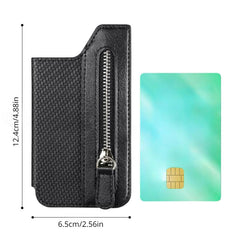 Card Case Zipper Coin Purse Card Holder Phone Wallet Christmas Gift