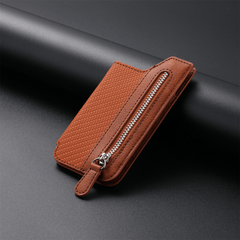 Card Case Zipper Coin Purse Card Holder Phone Wallet Christmas Gift