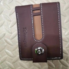 Men's Wallet Multifunctional Money Clip Anti-theft Short Wallet