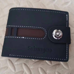 Men's Wallet Multifunctional Money Clip Anti-theft Short Wallet