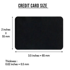 Metal Wallet Card 'I Love You' for Couples