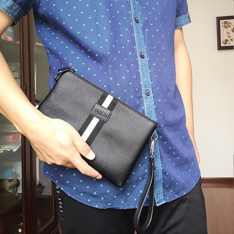 Men's Clutch Bag Large Capacity Handbag Envelope Style