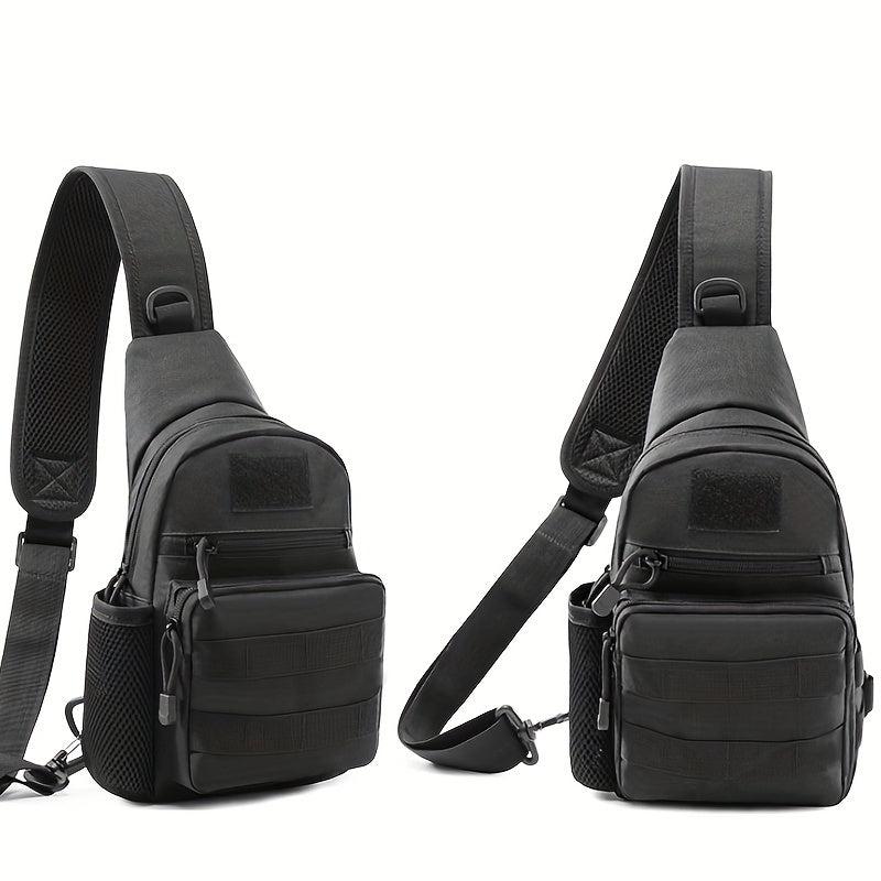 Tactical Chest Bag Crossbody Sling Bag for Outdoor Camping