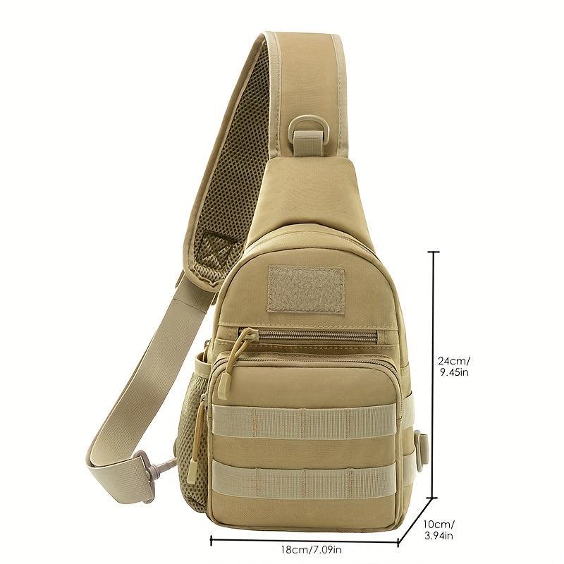 Tactical Chest Bag Crossbody Sling Bag for Outdoor Camping