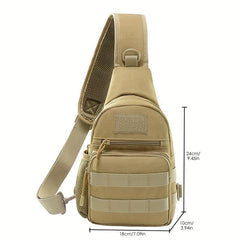 Tactical Chest Bag Crossbody Sling Bag for Outdoor Camping