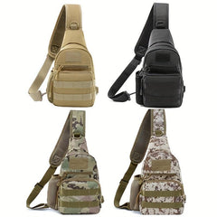 Tactical Chest Bag Crossbody Sling Bag for Outdoor Camping
