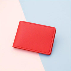 ID Short Wallet 2 Card Slots Ultra thin Mini Credit Card Bag