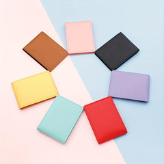 ID Short Wallet 2 Card Slots Ultra thin Mini Credit Card Bag