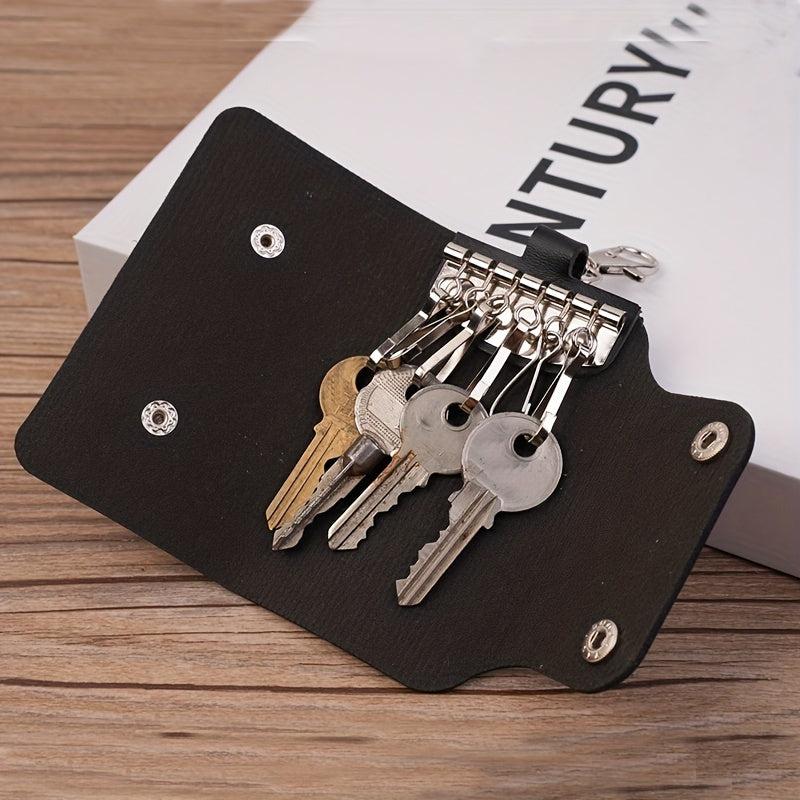 Multifunctional PU Leather Key Case for Car Keys