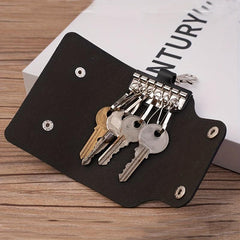 Multifunctional PU Leather Key Case for Car Keys