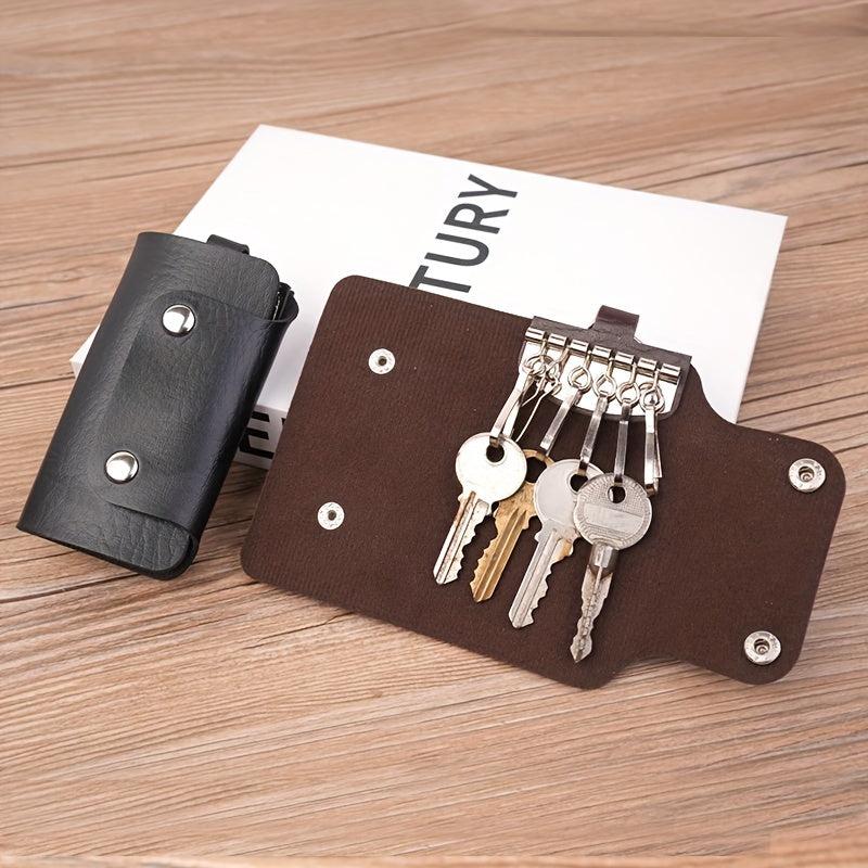 Multifunctional PU Leather Key Case for Car Keys