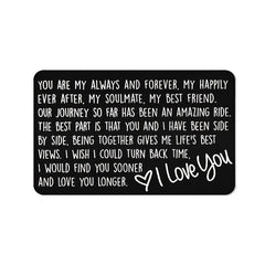 Alloy Card Christmas Gift