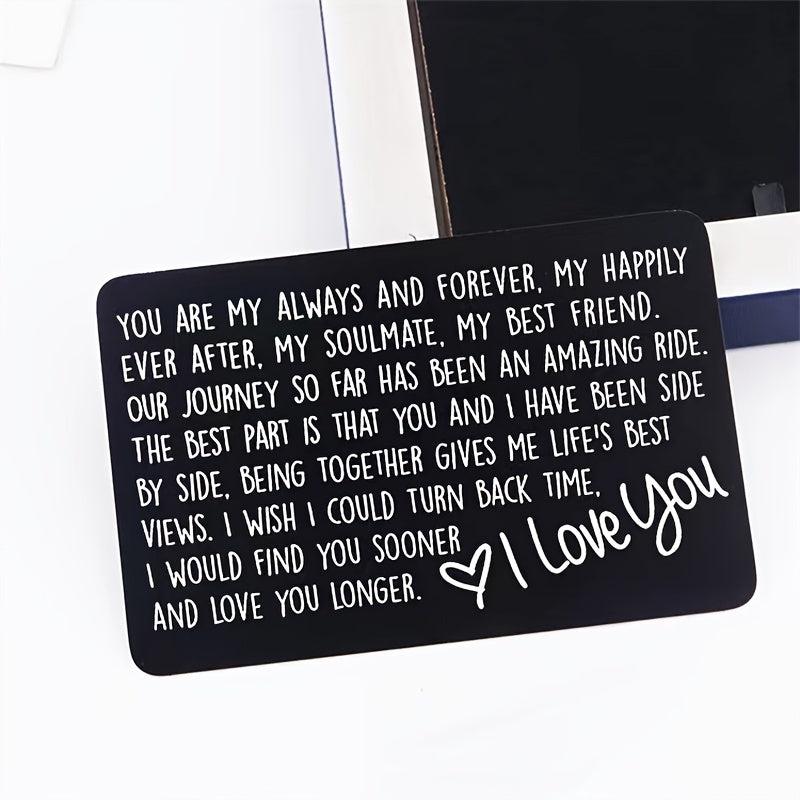 Alloy Card Christmas Gift
