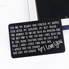 Alloy Card Christmas Gift