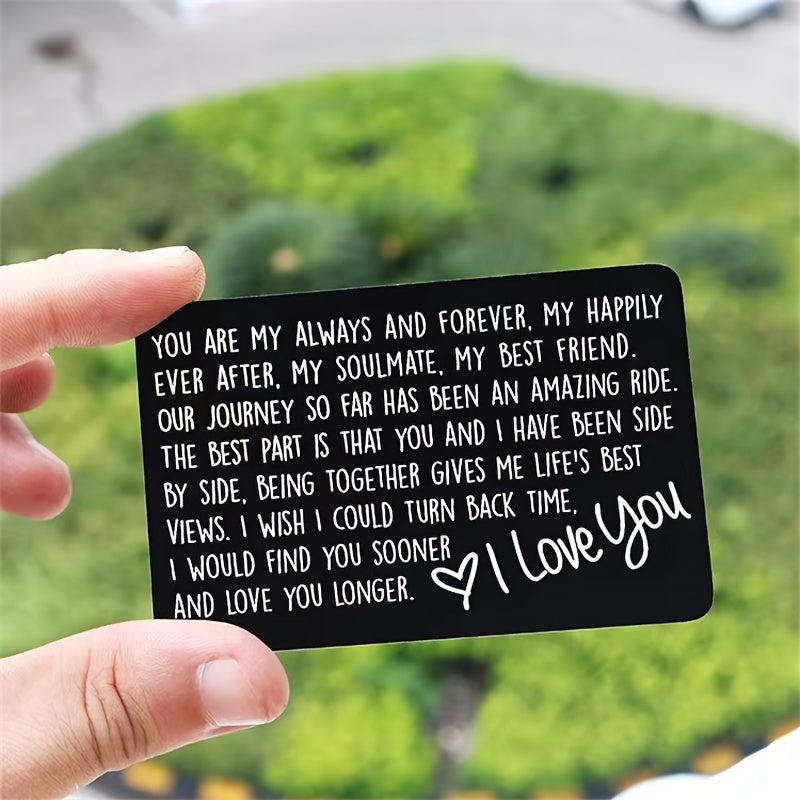 Alloy Card Christmas Gift