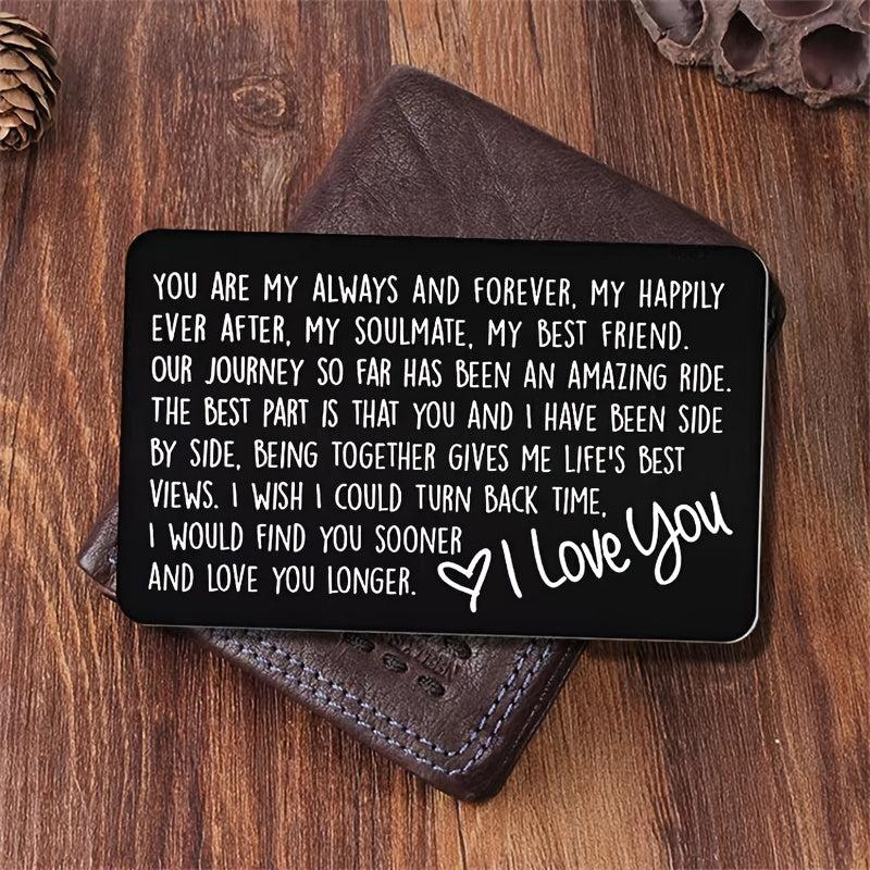 Alloy Card Christmas Gift