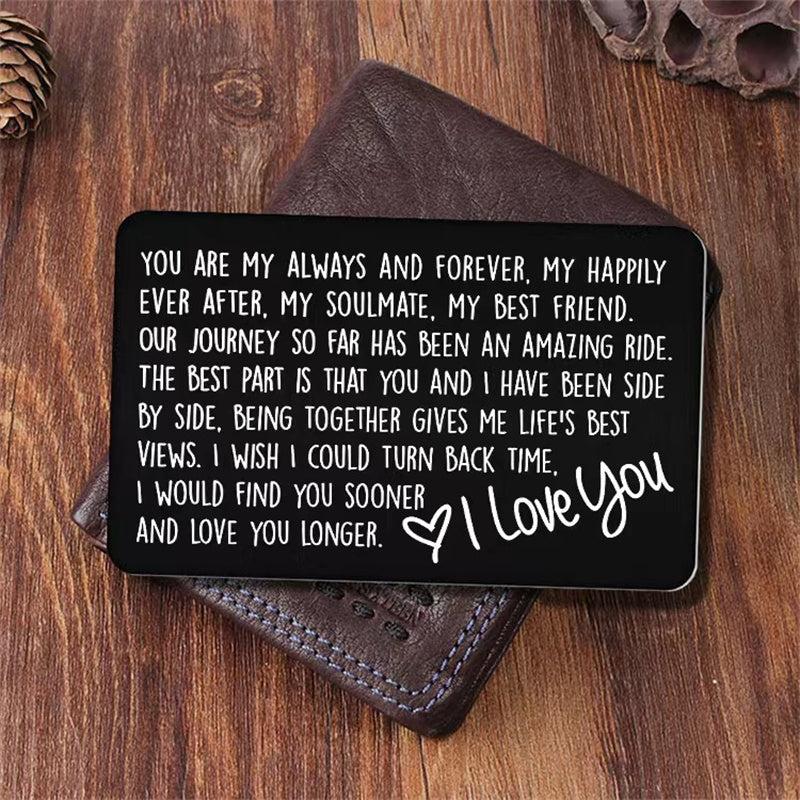 Alloy Card Christmas Gift