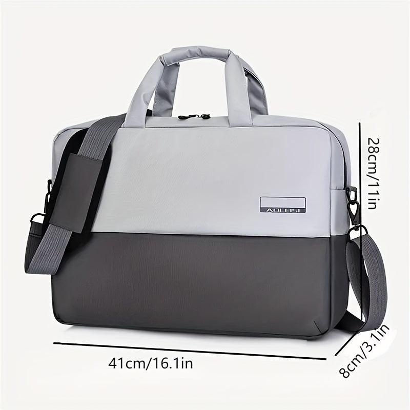 Lightweight 39 Business Laptop Bag Water Resistant Notebook Bag Contrast Bag