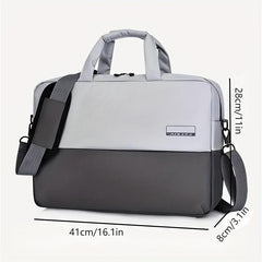 Lightweight 39 Business Laptop Bag Water Resistant Notebook Bag Contrast Bag