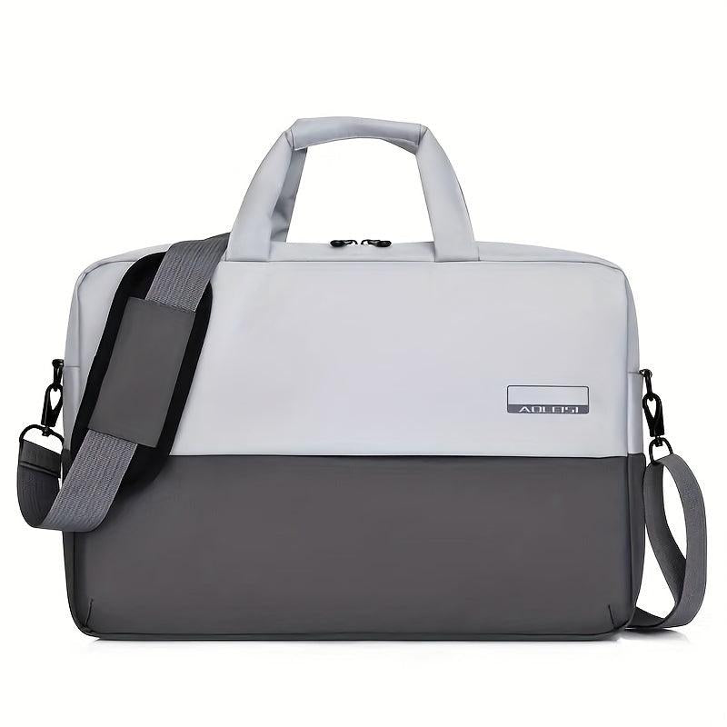 Lightweight 39 Business Laptop Bag Water Resistant Notebook Bag Contrast Bag
