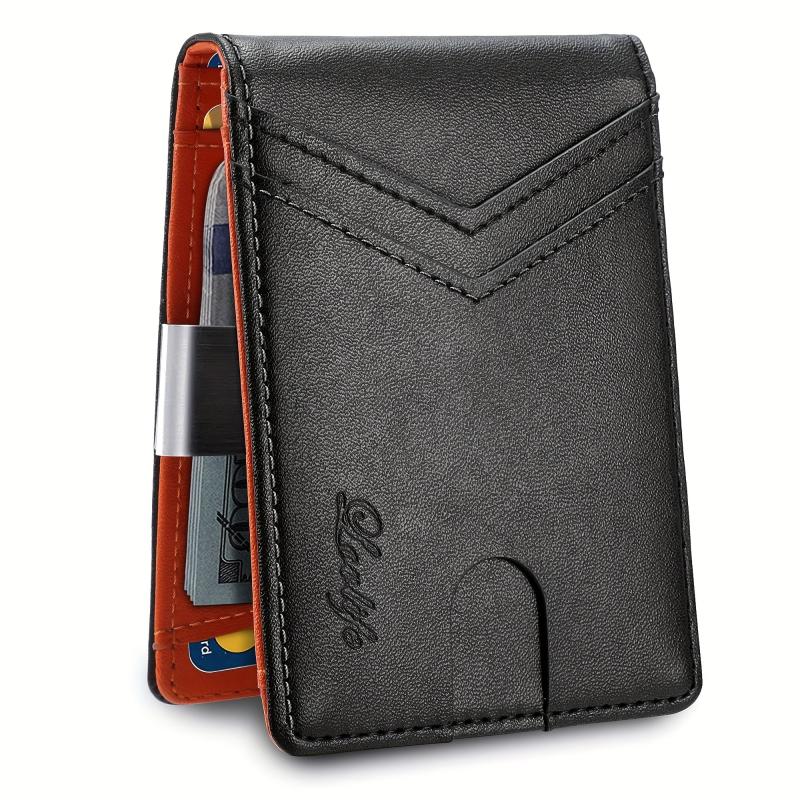Lovlife Slim Wallet w/ Money Clip 12 Cards RFID Blocking Men's Wallet