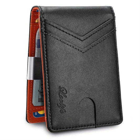 Lovlife Slim Wallet w/ Money Clip 12 Cards RFID Blocking Men's Wallet