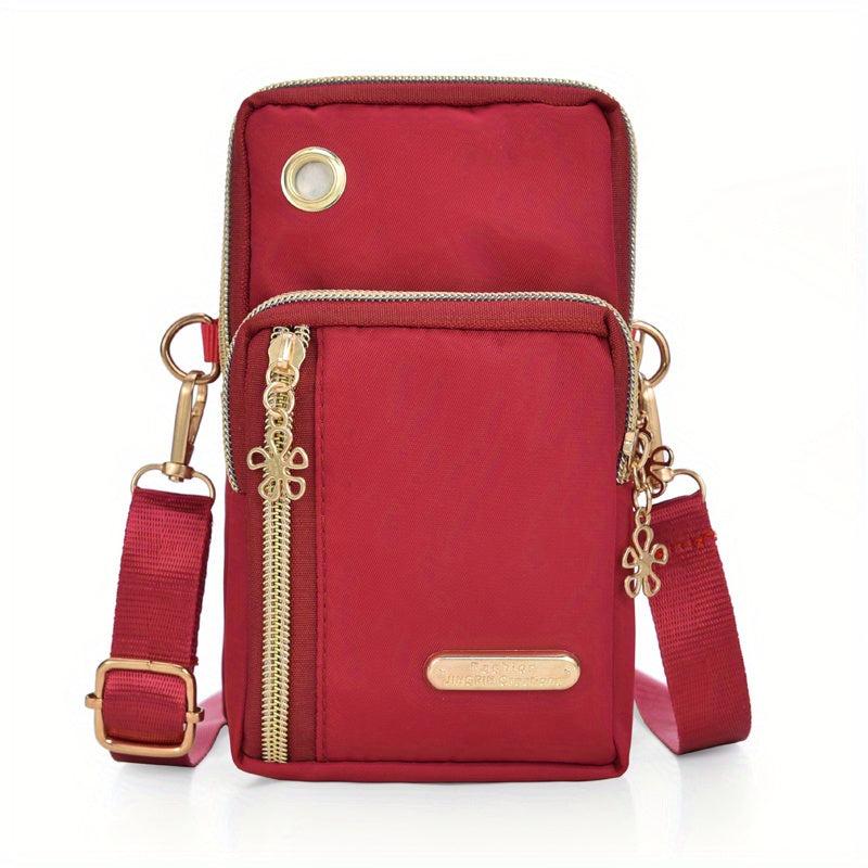 Mini Four-zipper Cross Span Coin Purse