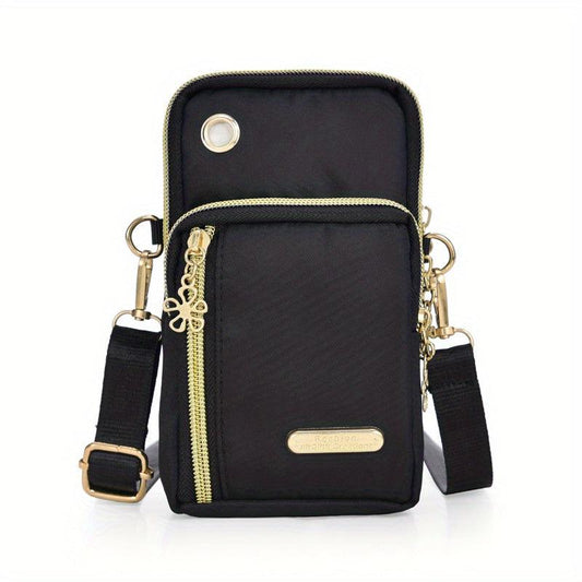 Mini Four-zipper Cross Span Coin Purse