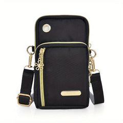 Mini Four-zipper Cross Span Coin Purse