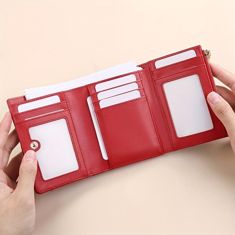 High-end Men's Short Wallet Anti-Demagnetization Large Capacity