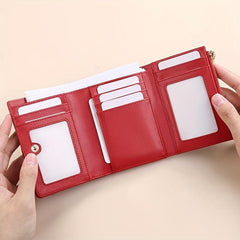 High-end Men's Short Wallet Anti-Demagnetization Large Capacity