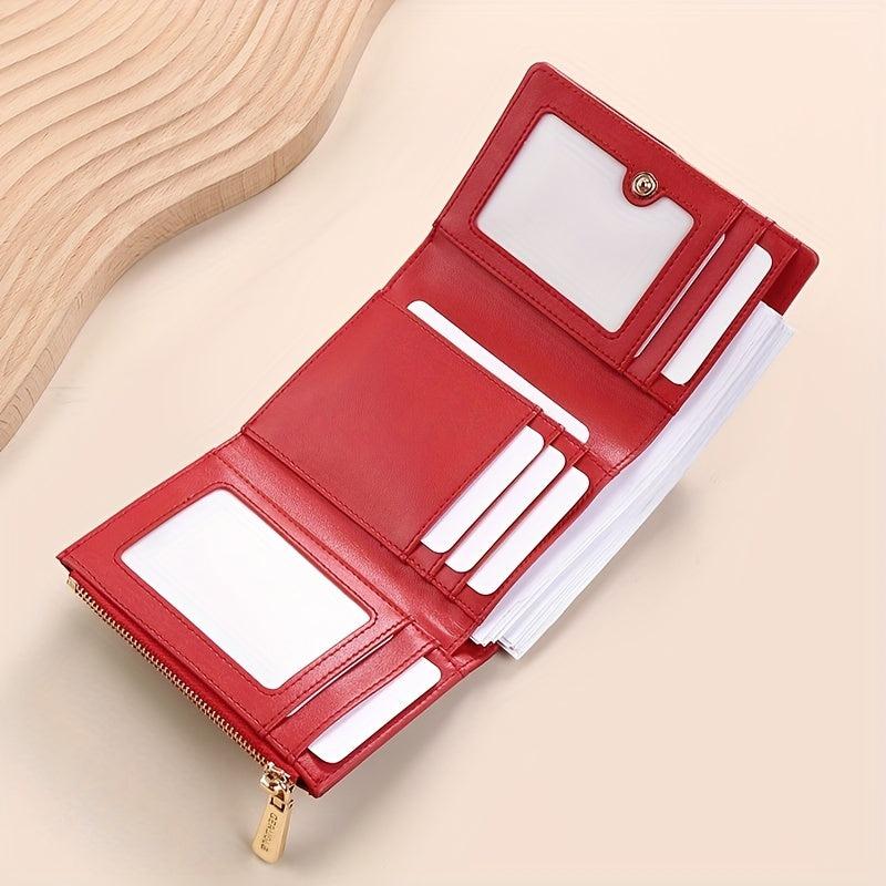 High-end Men's Short Wallet Anti-Demagnetization Large Capacity